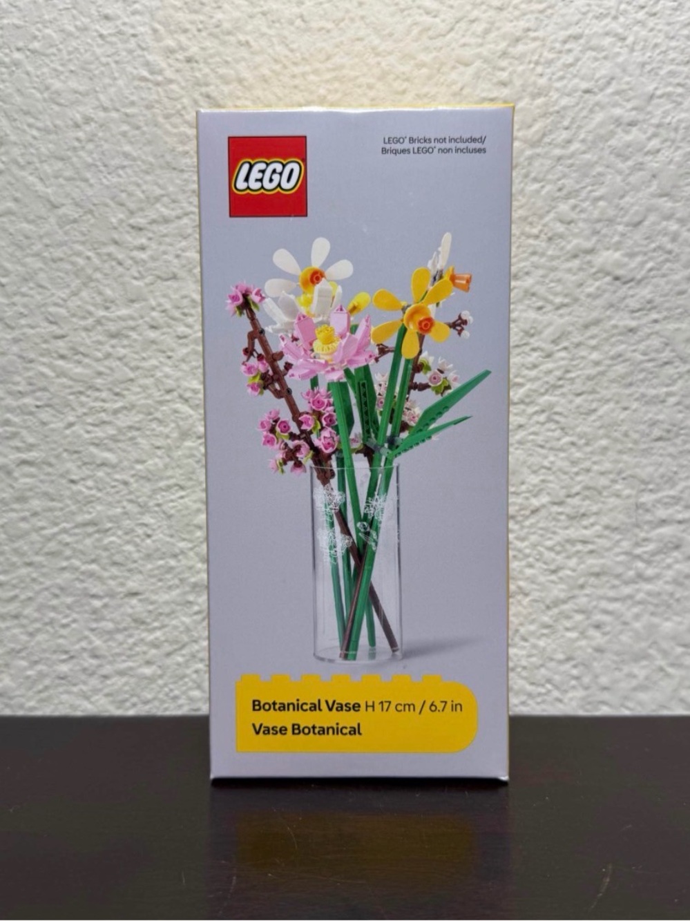 LEGO Botanical Vase with Wild Flowers Floral Design - NEW